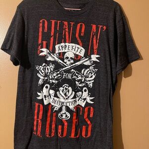 Guns N' Roses Dark Gray Graphic Tee